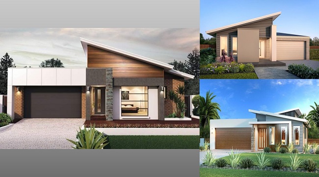 Indah dan Nyaman 9 Ide Rumah Atap Miring Satu Sisi Terbaik Top!