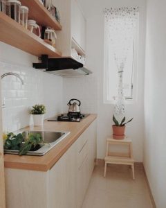 Kitchen set minimalis dapur kecil