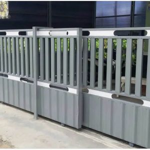 5. Desain pagar minimalis pagar baja ringan sederhana