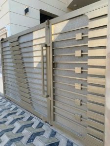 model pagar stainless